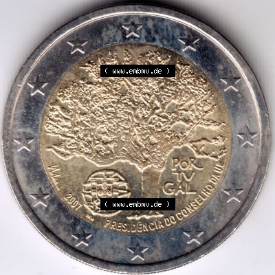 Münzen Euromünzen 2 Euro 2007, Portugal 2 Euro 2007 (1) Sammlung