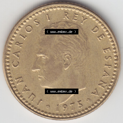 Münzen Spanien Eurovorläufer, Umlaufmünze vor Euroeinführung 1975, 1975-1980, Una Peseta, 1 Pesete 1979 (2) Sammlung