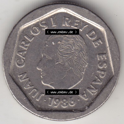Münzen Spanien Eurovorläufer, Umlaufmünze vor Euroeinführung 1986-1988, 200 Pesetas - Peseten 1986 (2) Sammlung