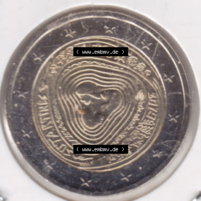 Münzen Euromünzen 2 Euro 2019, Litauen Sutartines (1) Sammlung