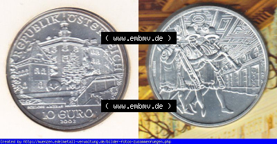 Münzen Österreich Silbermünze 2003 (2) Sammlung