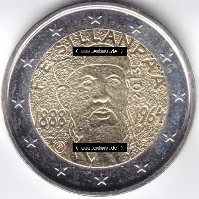 Münzen Euromünzen 2 Euro 2013, Finnland 2 Euro Gedenkmünze II (1) Sammlung