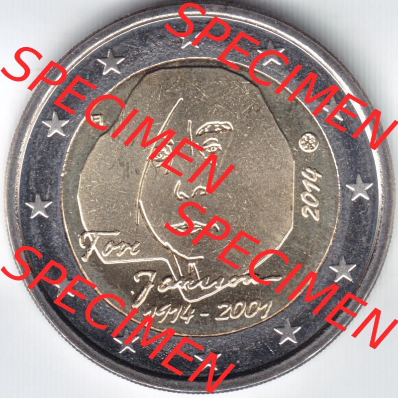 Münzen Euromünzen 2 Euro 2014, Finnland 2 Euro Gedenkmünze (1) Sammlung