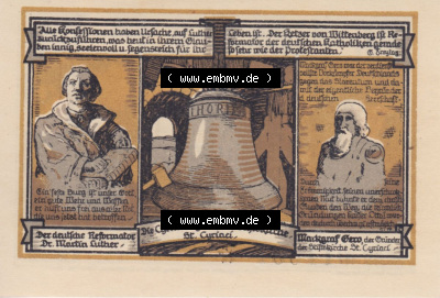Notgeldscheine aus Gernrode 1921, 50 Pfennig 2 (2) Sammlung