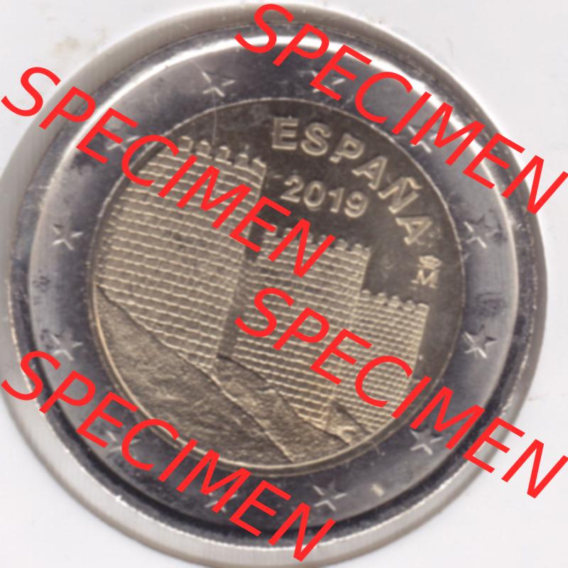 Münzen Euromünzen 2 Euro 2019, Spanien Avila (1) Sammlung