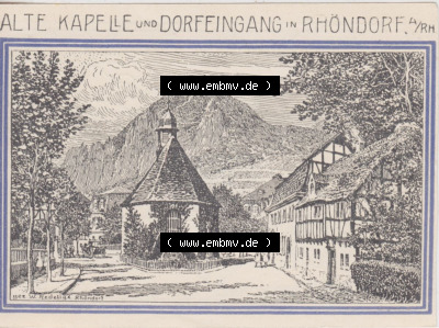 Notgeldscheine aus Bad Honnef 1921, 99 Pfennig Alte Kapelle (1) Sammlung