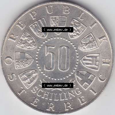 Münzen Österreich Silbermünze 1964 (1) Sammlung