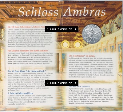 Münzen Österreich Silbermünze 2003 (5) Sammlung