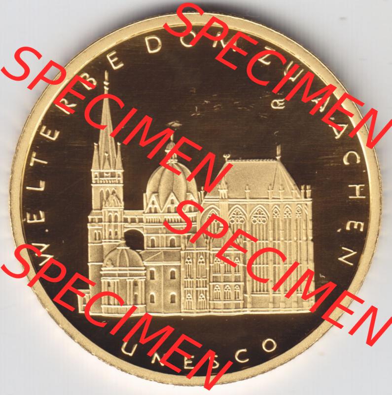 Münzen Deutschland 100 Euro Goldmünzen 2012. Vorderseite einer Münze aus dem deutschen Kaiserreich in Europa als Digitales Bild / Bildmaterial zum Herunterladen. Die Münze... Sammlung
