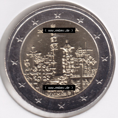 Münzen Euromünzen 2 Euro 2020, Litauen Berg der Kreuze. 2 Euro Gedenkmünze, gültiges Zahlungsmittel in allen Eurostaaten /... Sammlung