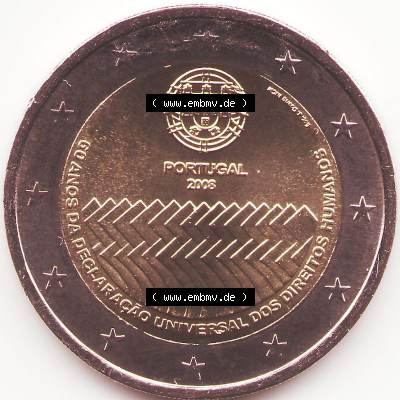 Münzen Euromünzen 2 Euro 2008, Portugal 2 Euro 2008 (1) Sammlung