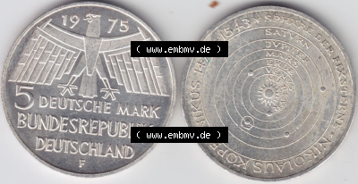 Münzen Deutsche Mark Silbermünze 1973-1975 (2) Sammlung