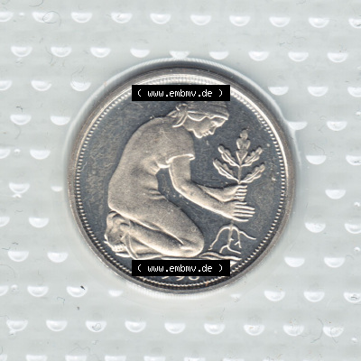 Münzen Deutschland Münzsätze Deutsche Mark Stempelglanz 1998, 50 Pfennig (2) Sammlung