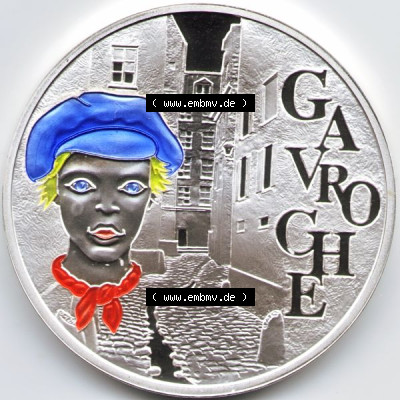 Münzen Frankreich Silbermünze 2002 (02) Sammlung