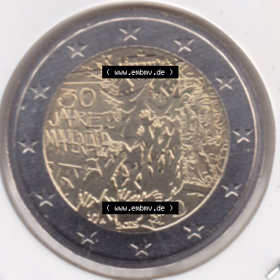 Münzen Euromünzen 2 Euro 2019, Frankreich 30 Jahre Mauerfall (1) Sammlung