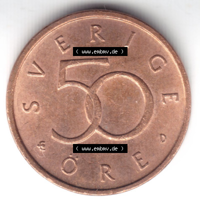 Münzen Schweden / Sverige Eurovorläufer, Umlaufmünze vor Euroeinführung 1992 (1) Sammlung