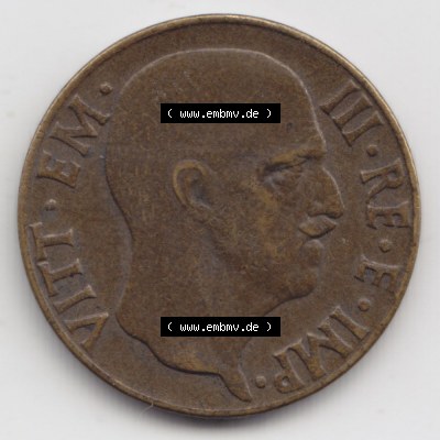 Münzen Italien / Italia Eurovorläufer, Umlaufmünze vor Euroeinführung 1939-1943, 5 Centesimi 1942 (1) Sammlung