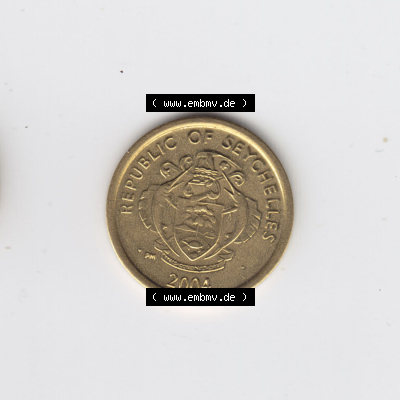 Münzen aus Afrika Seychellen / Seychelles Umlaufmünze 1982-2004, 1 One Cent 2004 (1) Sammlung