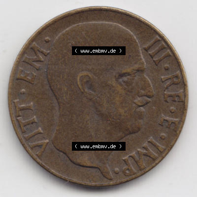 Münzen Italien / Italia Eurovorläufer, Umlaufmünze vor Euroeinführung 1939-1943, 5 Centesimi 1942 (1) Sammlung