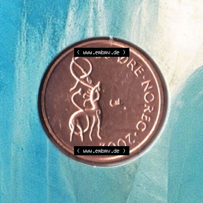 Münzen Norwegen / Norway Eurovorläufer, Umlaufmünze vor Euroeinführung 1986-2011, 50 Öre 2002 (2) Sammlung