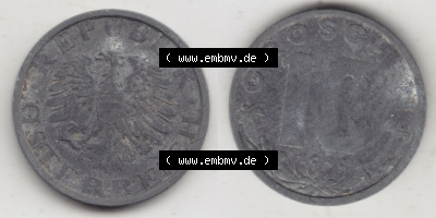 Münzen Österreich / Austria Eurovorläufer, Umlaufmünze vor Euroeinführung 1947-1949, 10 Groschen 1949 III. (3) Sammlung