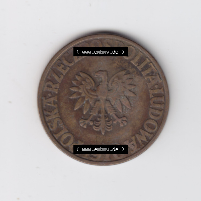 Münzen Polen / Polska Eurovorläufer, Umlaufmünze vor Euroeinführung 1975-1985, 5 Zlotych 1976 (1) Sammlung