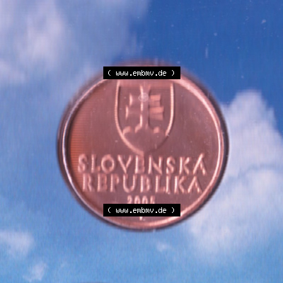 Münzen Slowakei / Slovakia Eurovorläufer, Umlaufmünze vor Euroeinführung 1993-2008, 50 h, 50 Heller 2005 (1) Sammlung