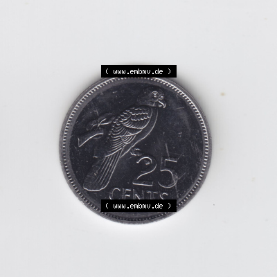 Münzen aus Afrika Seychellen / Seychelles Umlaufmünze 1993-2012, 25 Cent 2003 (2) Sammlung