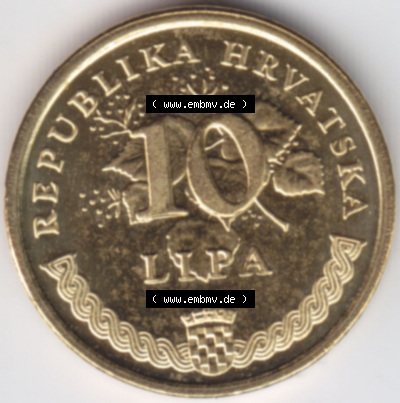 Münzen Kroatien Eurovorläufer, Umlaufmünze vor Euroeinführung 1993-2021, 5 Lipa 1999 (2) Sammlung