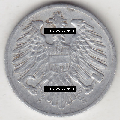 Münzen Österreich / Austria Eurovorläufer, Umlaufmünze vor Euroeinführung 1950-1994, 2 Groschen 1957 (1) Sammlung