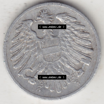 Münzen Österreich / Austria Eurovorläufer, Umlaufmünze vor Euroeinführung 1950-1994, 2 Groschen 1951 (1) Sammlung