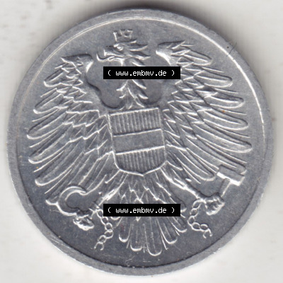 Münzen Österreich / Austria Eurovorläufer, Umlaufmünze vor Euroeinführung 1950-1994, 2 Groschen 1977 (1) Sammlung