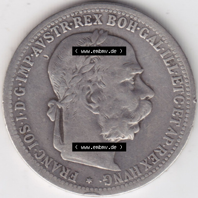 Münzen Österreich / Austria Eurovorläufer, Umlaufmünze vor Euroeinführung 1892-1907, 1 Krone Franz Joseph I. 1899 (2) Sammlung