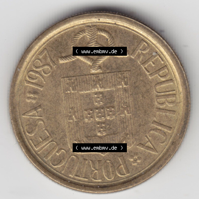 Münzen Portugal Eurovorläufer, Sondermünze vor Euroeinführung 1987-1987, 10 Escudo, Conseliio Da Europa, Mundo Rural (1) Sammlung