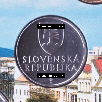 Münzen Slowakei / Slovakia Eurovorläufer, Umlaufmünze vor Euroeinführung 1993-2008, 2 SK, 2 Kronen 2005 (1) Sammlung
