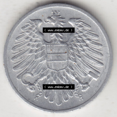 Münzen Österreich / Austria Eurovorläufer, Umlaufmünze vor Euroeinführung 1950-1994, 2 Groschen 1965 (1) Sammlung