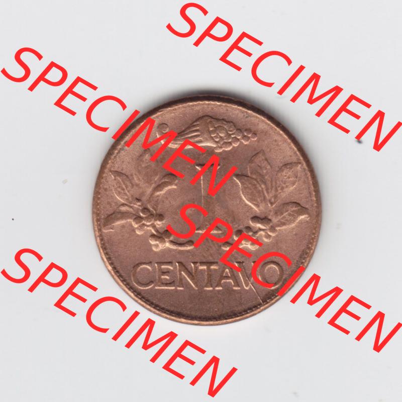 Münzen aus Amerika Kolumbien / Columbia Umlaufmünze 1966, 1 I Centavo (1) Sammlung