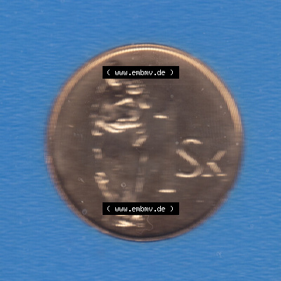 Münzen Slowakei / Slovakia Eurovorläufer, Umlaufmünze vor Euroeinführung 1993-2008, 1 SK, 1 Krone 2003 (2) Sammlung