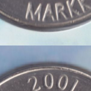 Ausschnitt zur Qualitätsprüfung vom Digitalen Bild Qualität