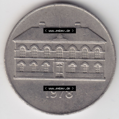 Münzen Island Eurovorläufer, Umlaufmünze vor Euroeinführung 1970-1980, 50 Kronur, Kronen 1978 (1) Sammlung