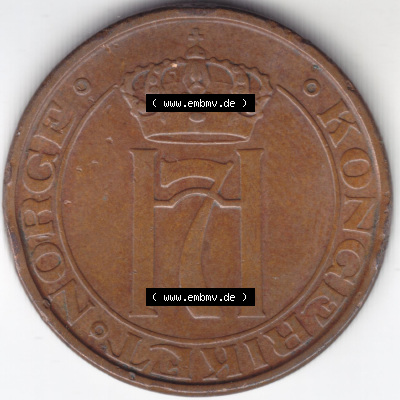 Münzen Norwegen / Norway Eurovorläufer, Umlaufmünze vor Euroeinführung 1908-1952, 5 Öre 1941 (1) Sammlung