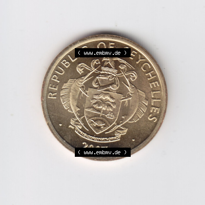 Münzen aus Afrika Seychellen / Seychelles Umlaufmünze 2007-2012, 10 Cent, Ten Cents 2007 (1) Sammlung