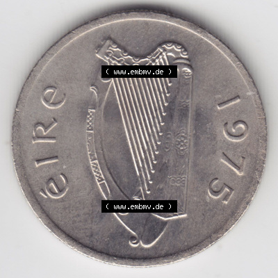 Münzen Irland Eurovorläufer, Umlaufmünze vor Euroeinführung 1976, 5 Pence 1976 (1) Sammlung