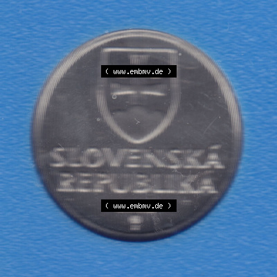 Münzen Slowakei / Slovakia Eurovorläufer, Umlaufmünze vor Euroeinführung 1993-2008, 2 SK, 2 Kronen 2003 (1) Sammlung