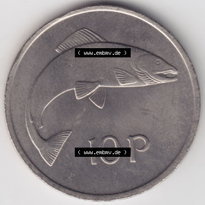 Münzen Irland Eurovorläufer, Umlaufmünze vor Euroeinführung 1975, 5 Pence 1975 (2) Sammlung