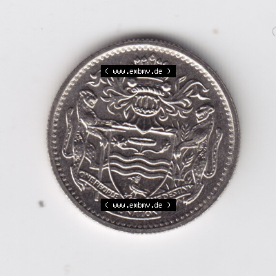 Münzen aus Amerika Guyana Umlaufmünze 1967-1992, 10 Ten Cents 1991 (1) Sammlung