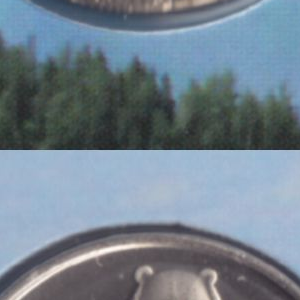 Ausschnitt zur Qualitätsprüfung vom Digitalen Bild Qualität