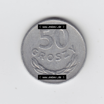 Münzen Polen / Polska Eurovorläufer, Umlaufmünze vor Euroeinführung 1957-1985, 50 Groszy 1983 (2) Sammlung