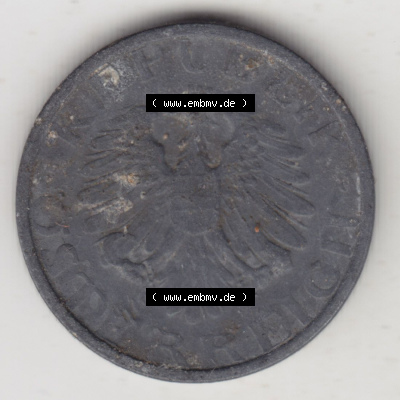 Münzen Österreich / Austria Eurovorläufer, Umlaufmünze vor Euroeinführung 1947-1949, 10 Groschen 1949 II. (1) Sammlung