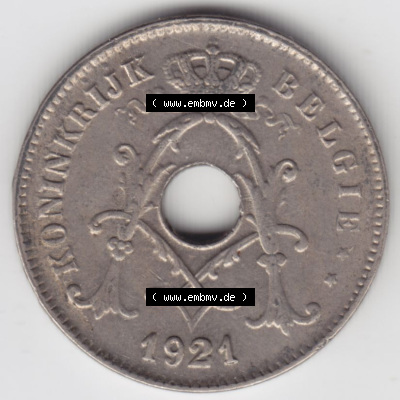 Münzen Belgien Eurovorläufer, Umlaufmünze vor Euroeinführung 1920-1930, 10 Cen, Centimes, Koninkrijk Belgie (2) Sammlung